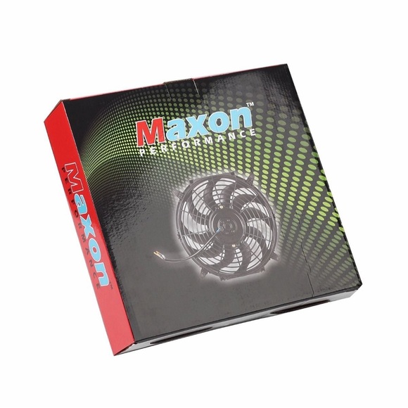 NIB Universal Slim Fan Push Pull Electric Radiator Cooling 12V 80W. No mounts - Picture 4 of 6